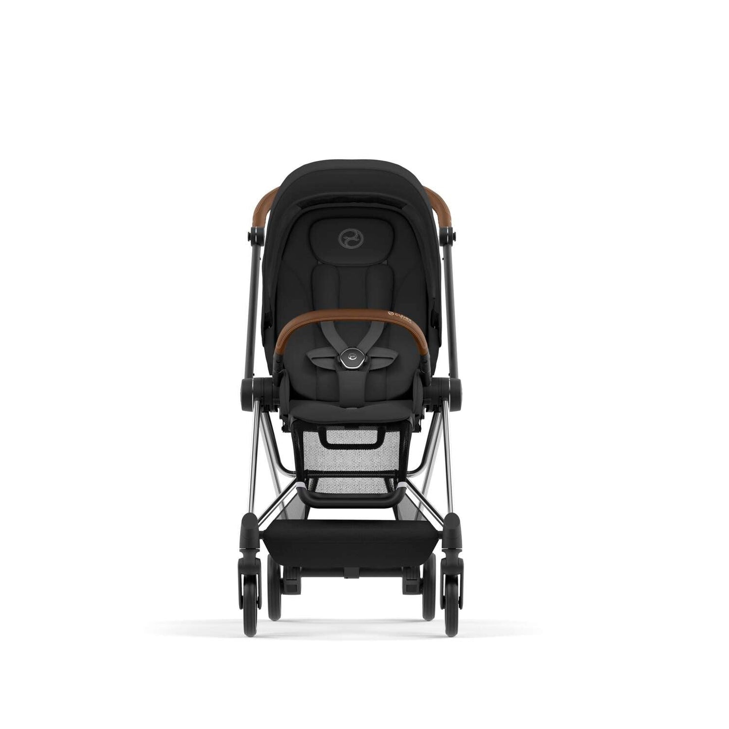 עגלת תינוק Mios 3 Sepia Black עם שלדה כרום חום