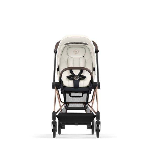 עגלת תינוק Mios 3 Off White עם שלדה רוזגולד