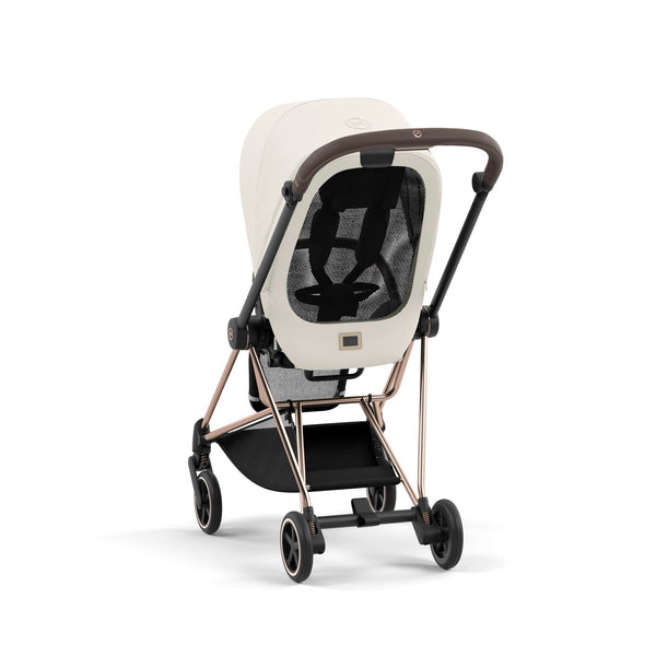 עגלת תינוק Mios 3 Off White עם שלדה רוזגולד