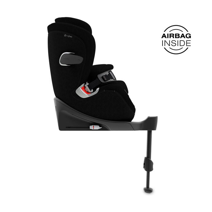 כסא בטיחות לתינוק עם כרית אוויר משולבת Anoris T i-Size שחור