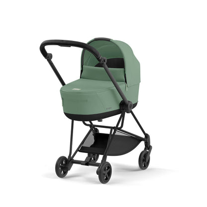 עגלת תינוק Mios 3 Leaf Green עם שלדה שחור מט