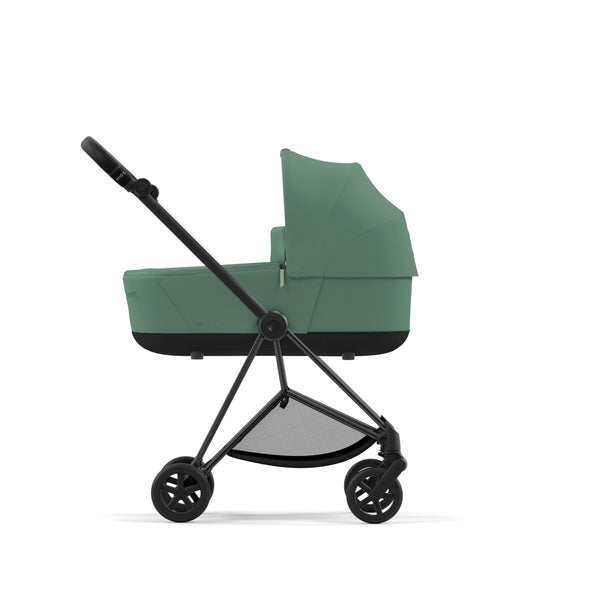 עגלת תינוק Mios 3 Leaf Green עם שלדה שחור מט