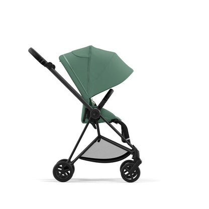 עגלת תינוק Mios 3 Leaf Green עם שלדה שחור מט