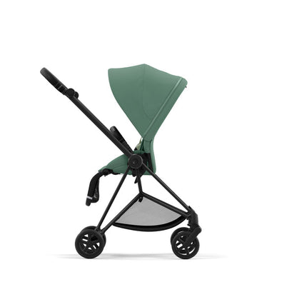 עגלת תינוק Mios 3 Leaf Green עם שלדה שחור מט