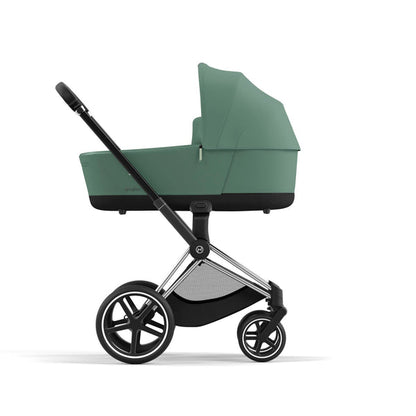 עגלת תינוק Priam 4 Leaf Green עם שלדה כרום שחור