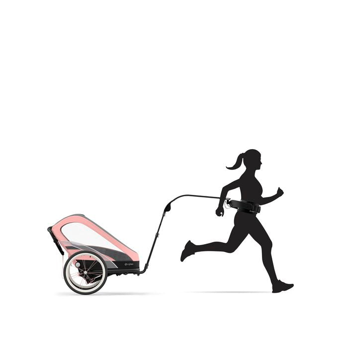 ערכת אדם רץ hands free לעגלת הספורט Zeno עם אדם רץ לדוגמא