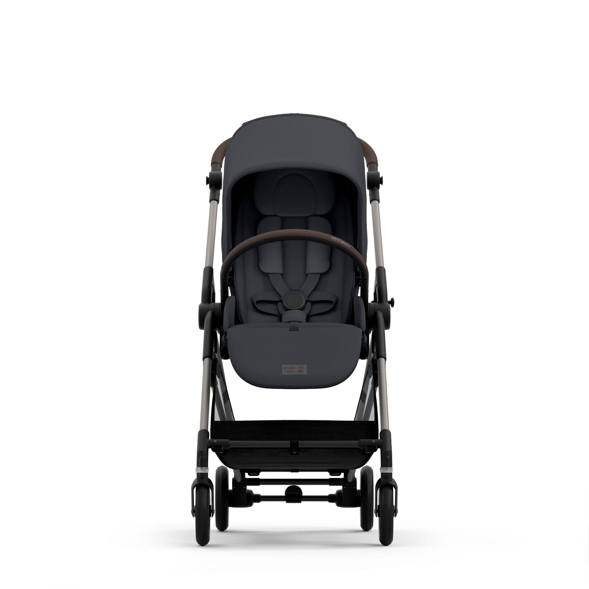 עגלת תינוק משולבת Melio 2 בצבע Monument Grey אפור