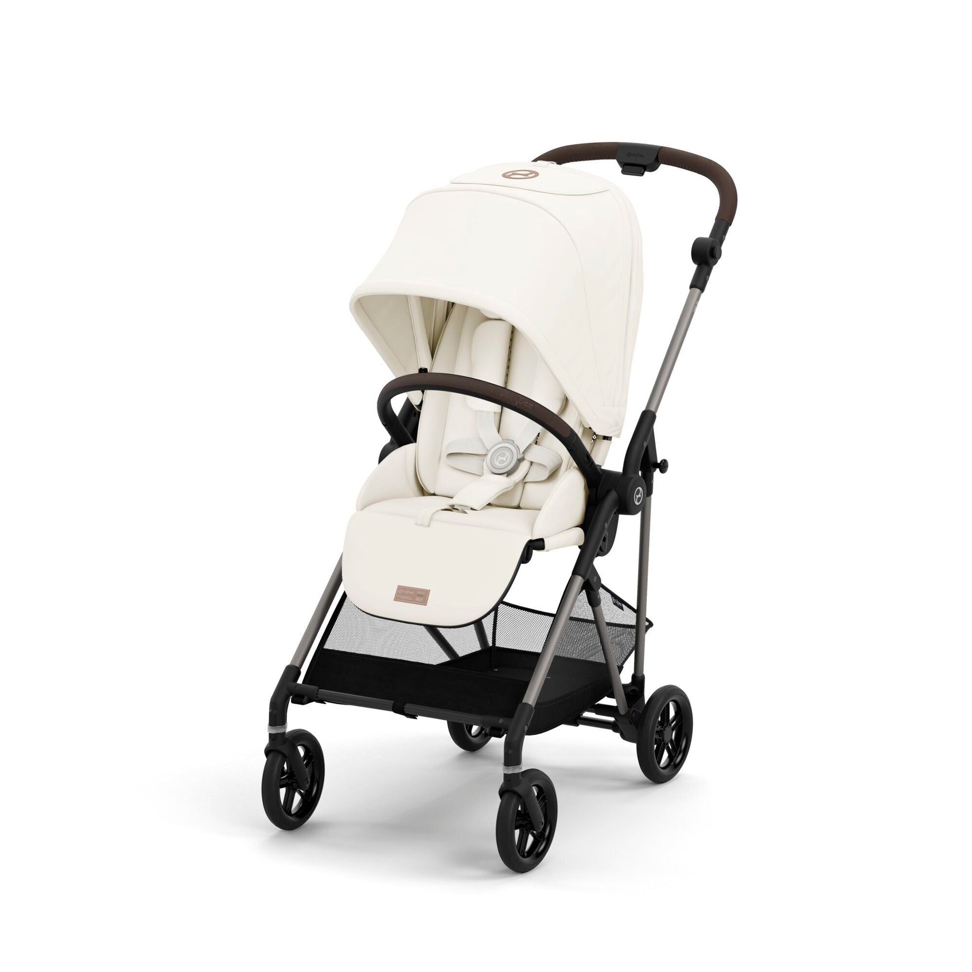 עגלת תינוק משולבת Melio 2 בצבע לבן Cotton White