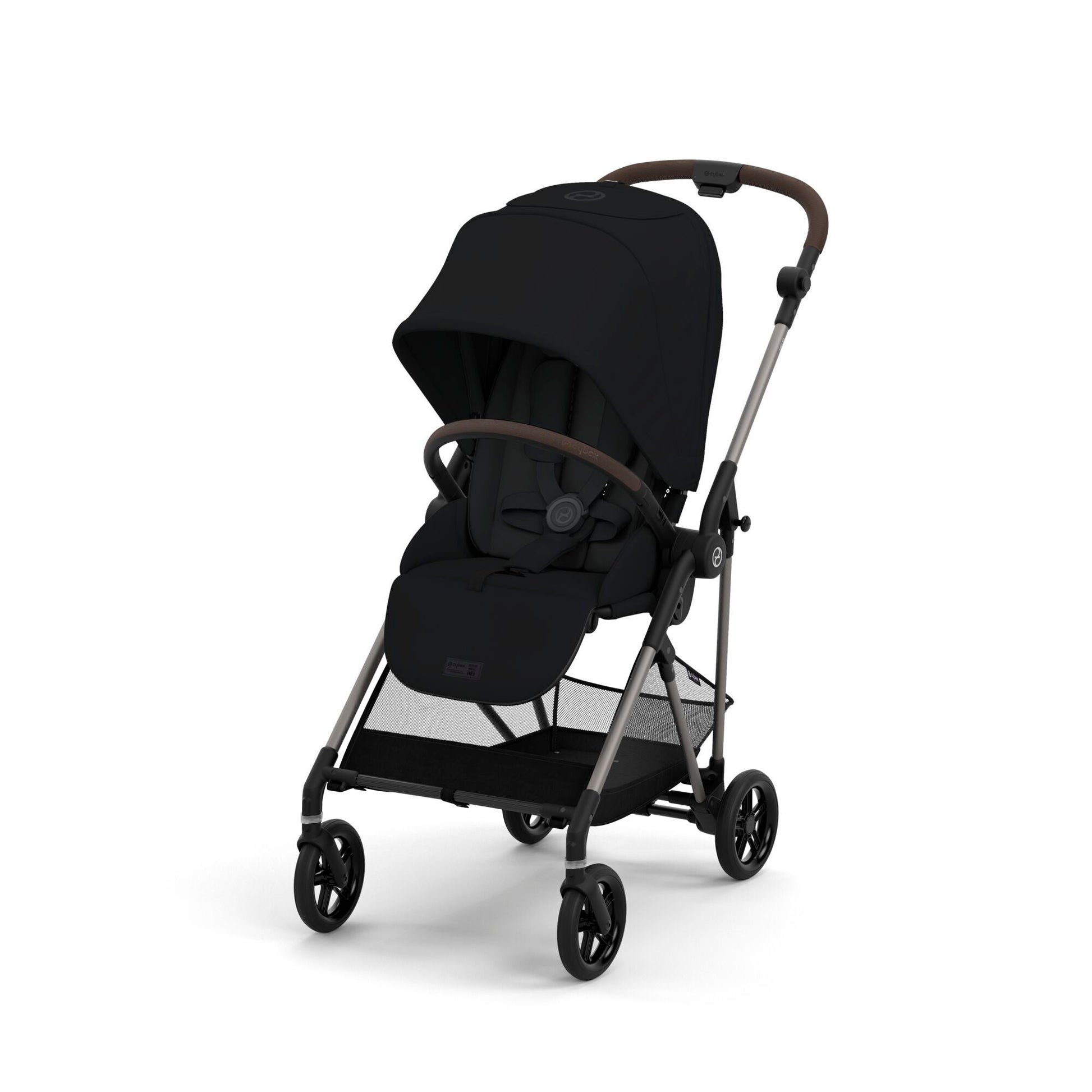 עגלת תינוק משולבת Melio 2 בצבע שחור Magic Black