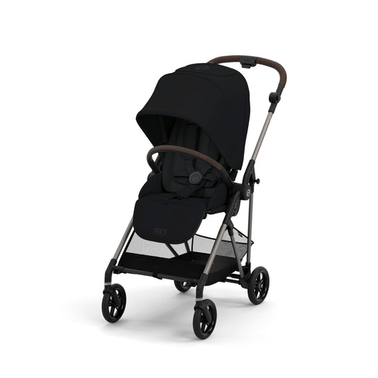 עגלת תינוק משולבת Melio 2 בצבע שחור Magic Black