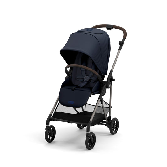 עגלת תינוק משולבת Melio 2 בצבע Ocean Blue כחול