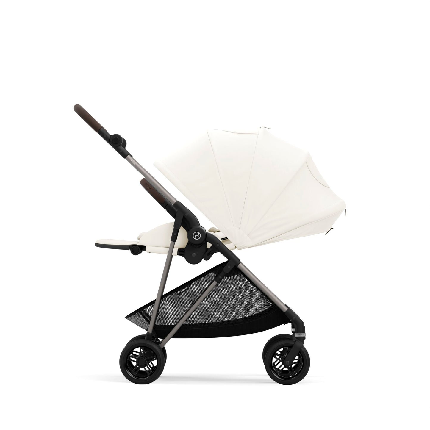 עגלת תינוק משולבת Melio 2 בצבע לבן Cotton White