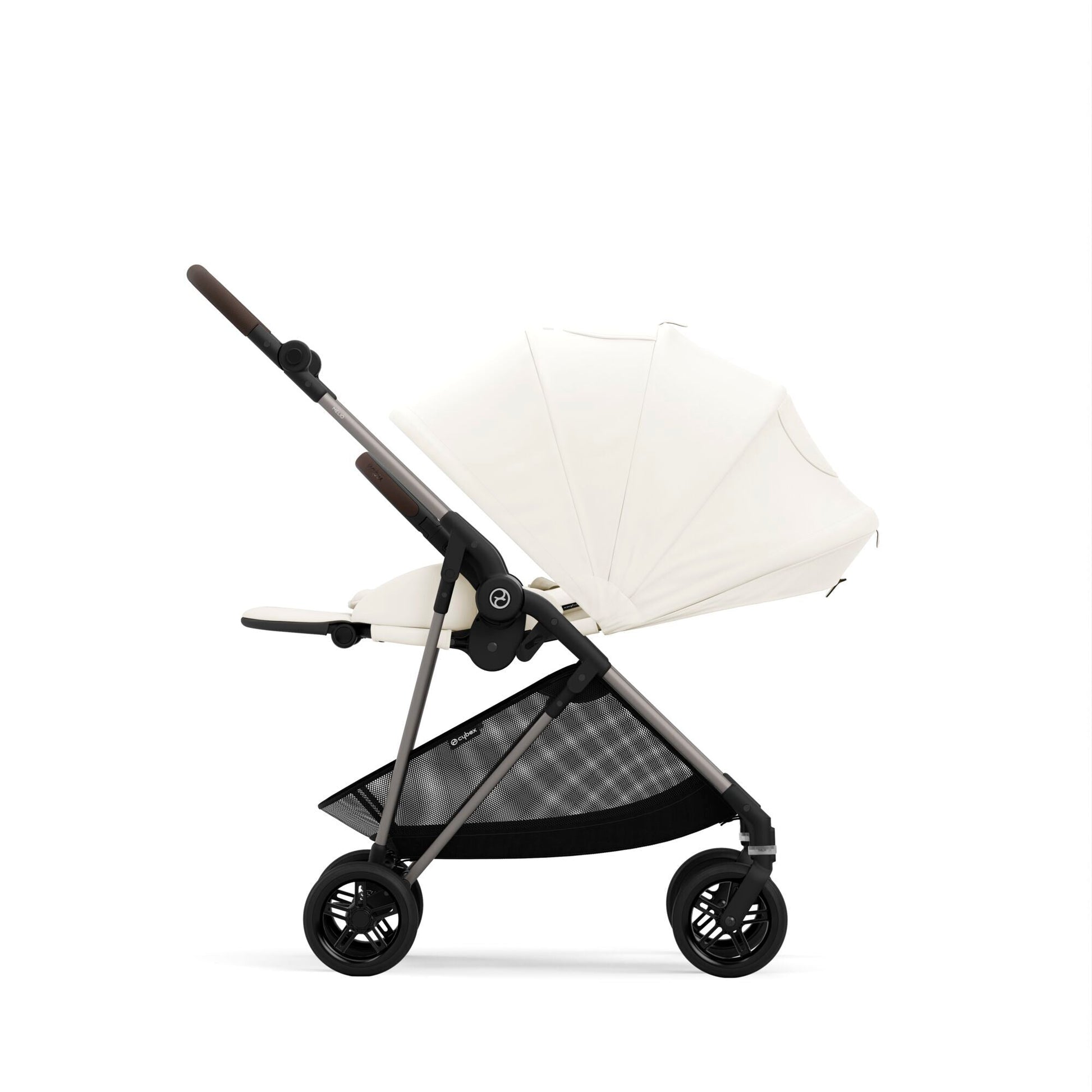 עגלת תינוק משולבת Melio 2 בצבע לבן Cotton White