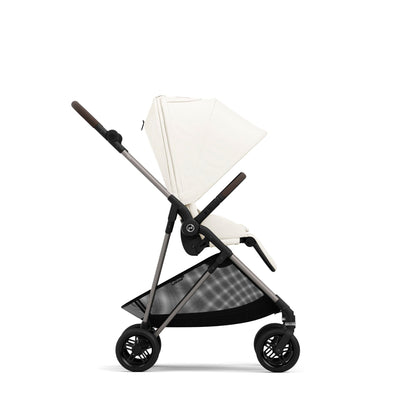 עגלת תינוק משולבת Melio 2 בצבע לבן Cotton White