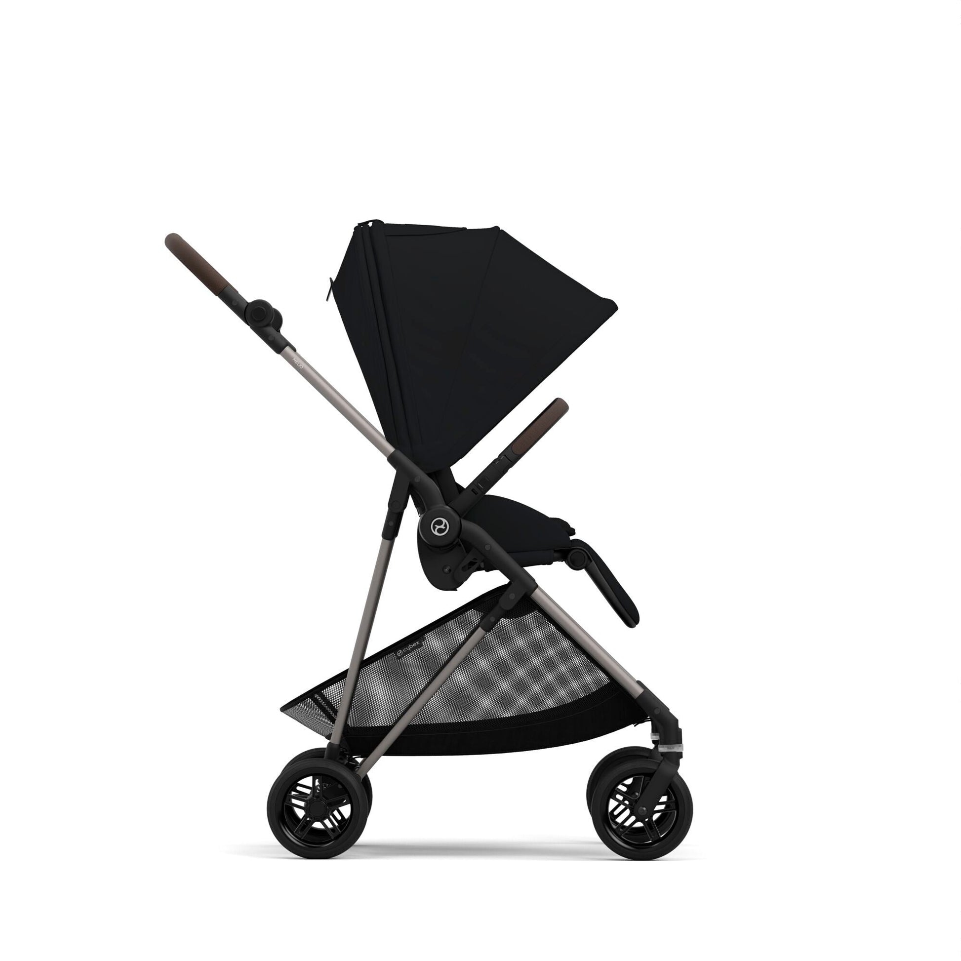 עגלת תינוק משולבת Melio 2 בצבע שחור Magic Black