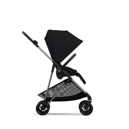 עגלת תינוק משולבת Melio 2 בצבע שחור Magic Black