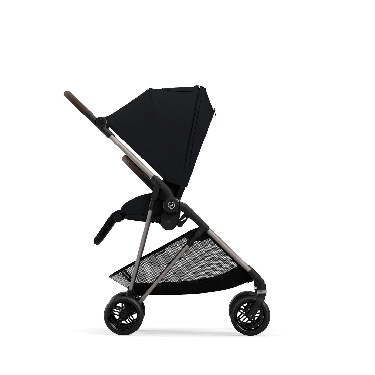 עגלת תינוק משולבת Melio 2 בצבע שחור Magic Black