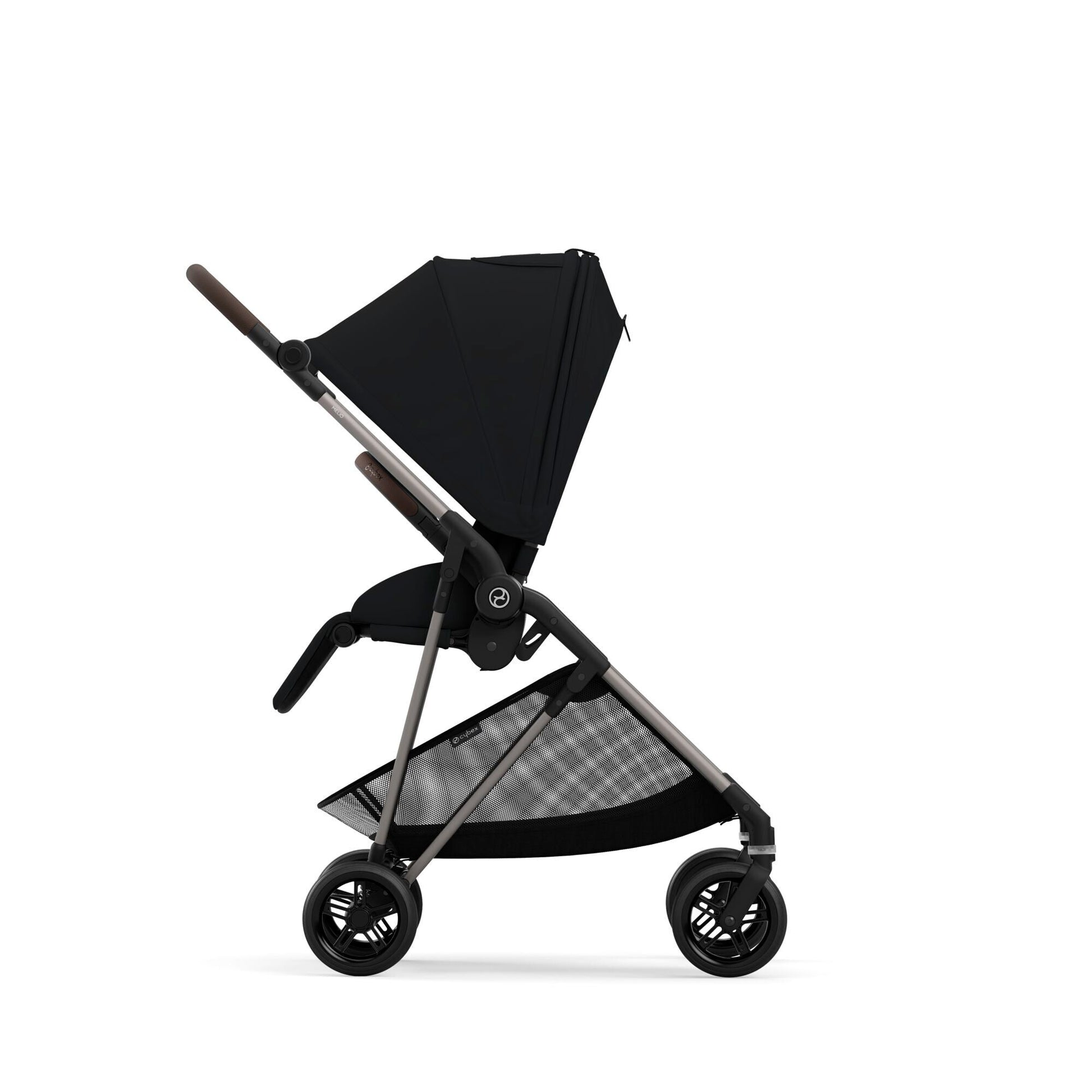עגלת תינוק משולבת Melio 2 בצבע שחור Magic Black