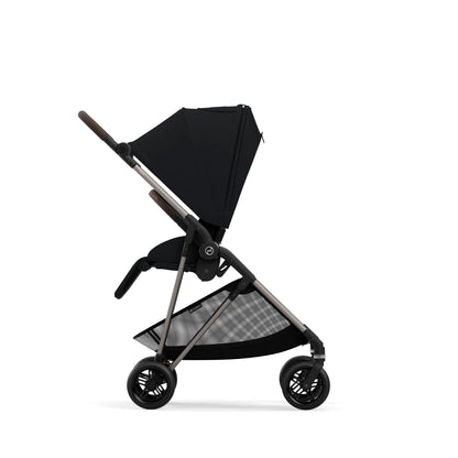 עגלת תינוק משולבת Melio 2 בצבע שחור Magic Black