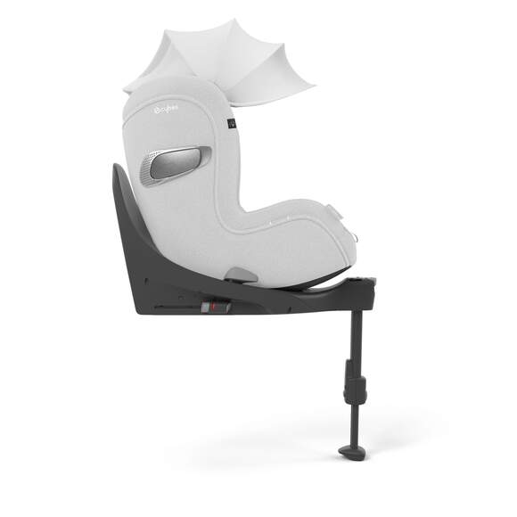 כסא בטיחות Sirona T עם SensorSafe ללא בסיס בצבע לבן Platinum White PLUS