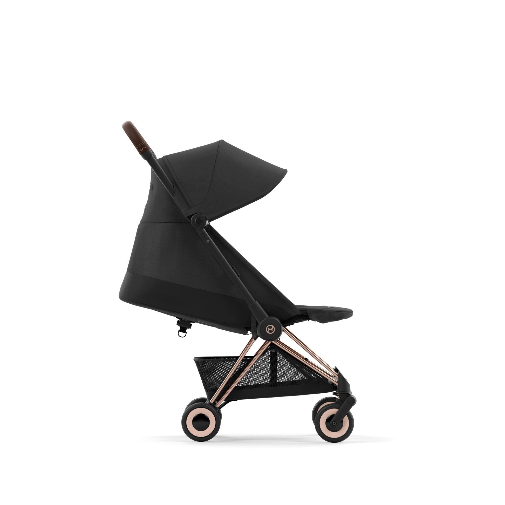 עגלת תינוק Coya רוזגולד sepia black