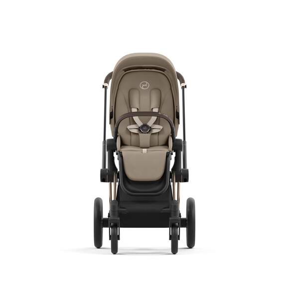 e-Priam עגלת תינוק חשמלית Cozy Beige רוזגולד