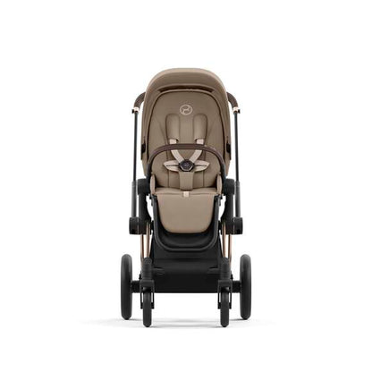 e-Priam עגלת תינוק חשמלית Cozy Beige רוזגולד