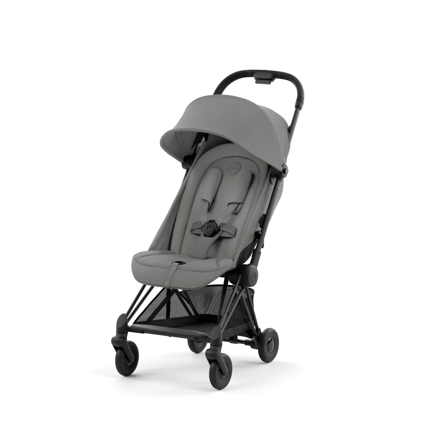 עגלת תינוק Coya שחור מט Mirage Grey
