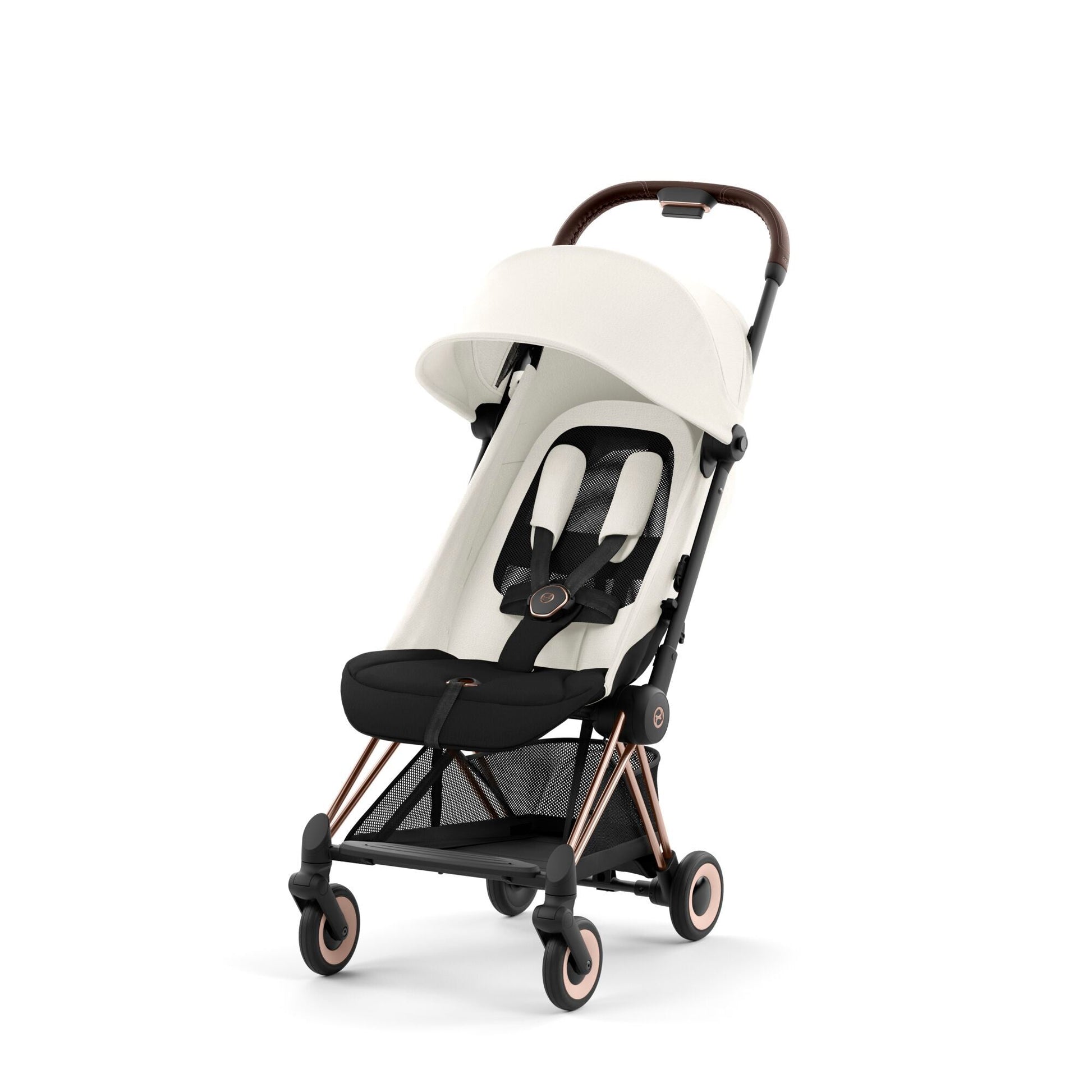 עגלת תינוק Coya רוזגולד off white