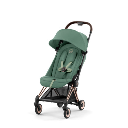 עגלת תינוק Coya רוזגולד Leaf Green