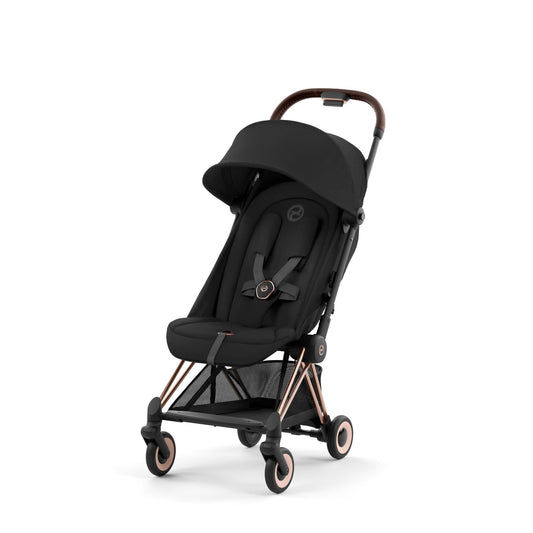עגלת תינוק Coya רוזגולד sepia black