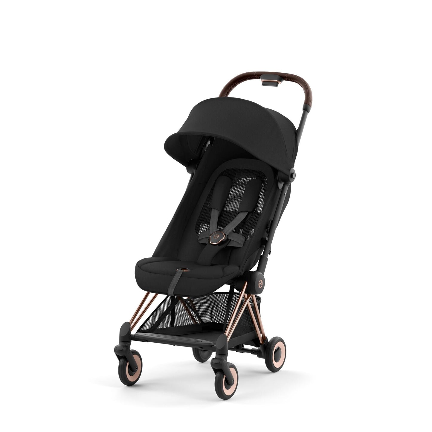 עגלת תינוק Coya רוזגולד sepia black