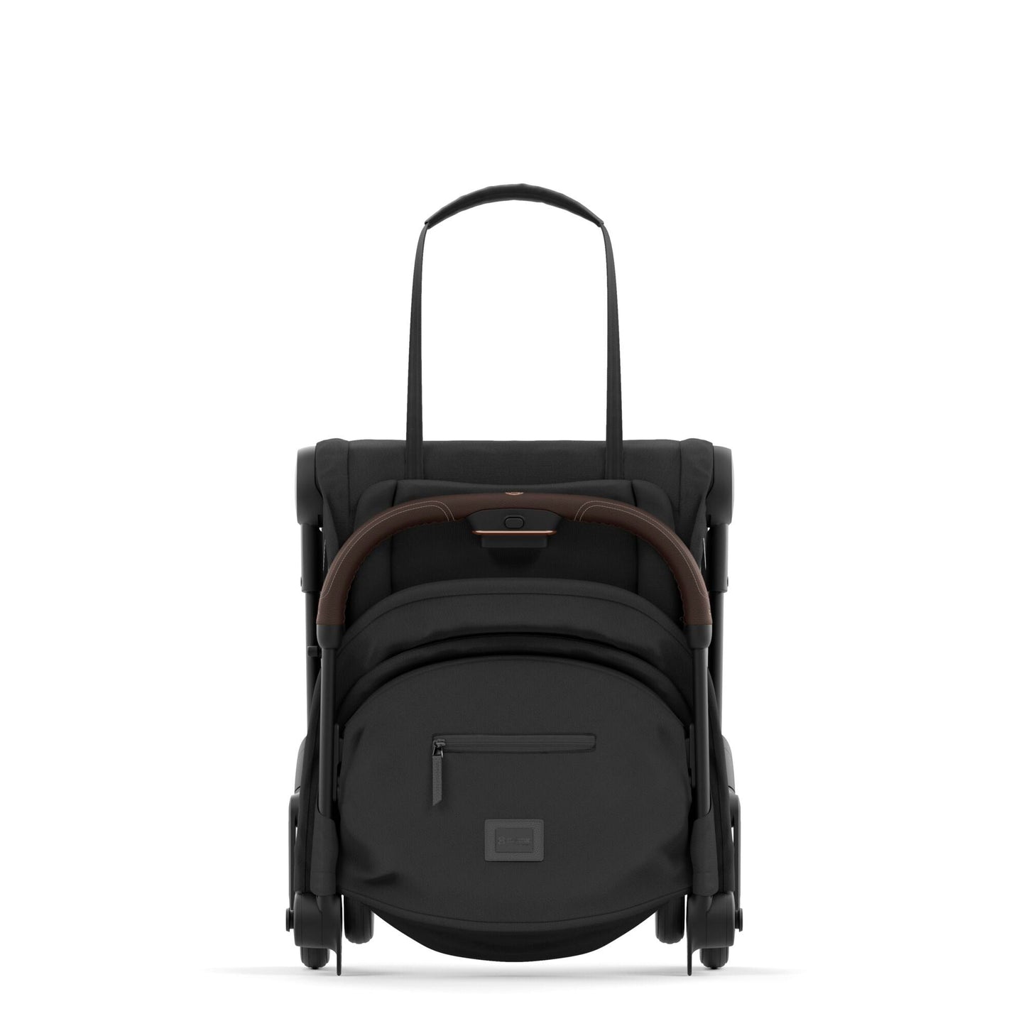 עגלת תינוק Coya רוזגולד sepia black-מקופלת