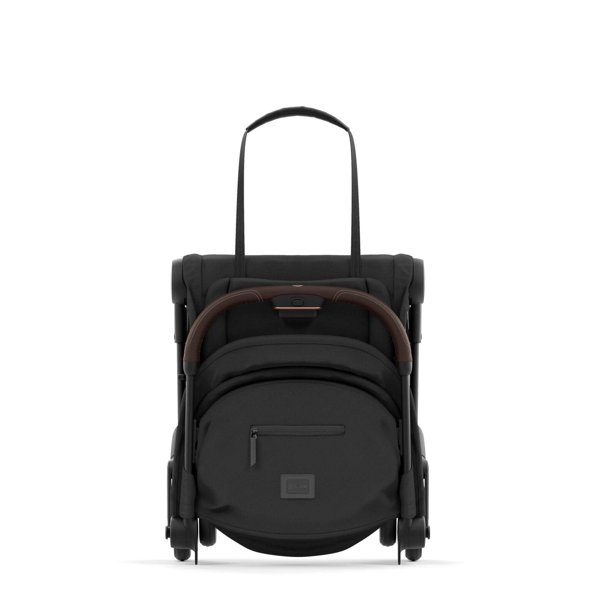 עגלת תינוק Coya רוזגולד sepia black-מקופלת