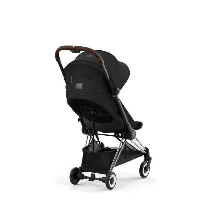 עגלת תינוק Coya כרום חום Sepia Black