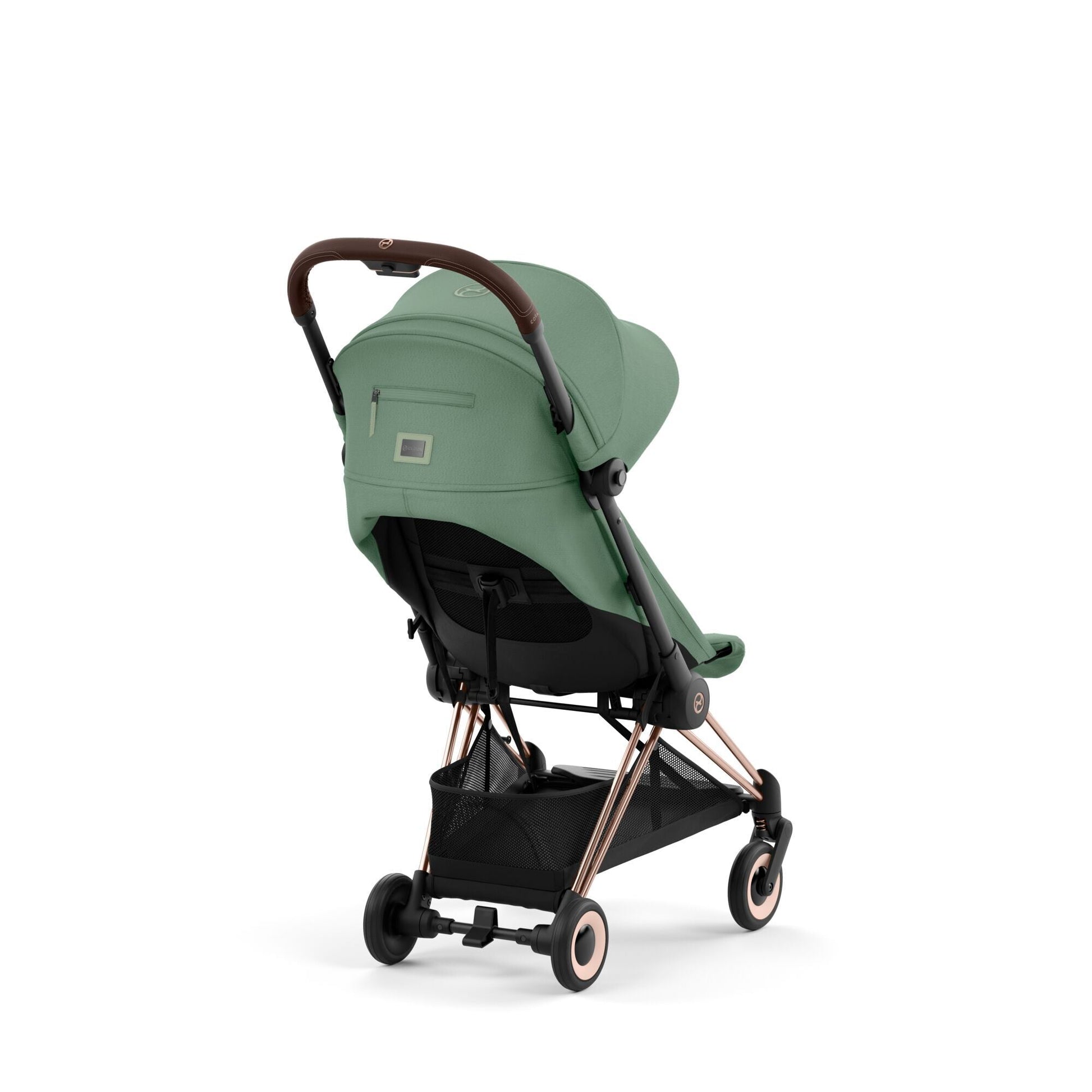 עגלת תינוק Coya רוזגולד Leaf Green