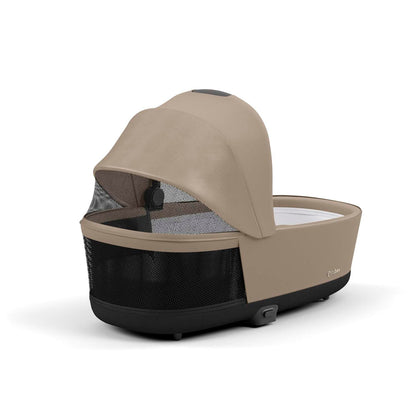 עגלת תינוק Priam 4 Cozy Beige עם שלדה כרום שחור