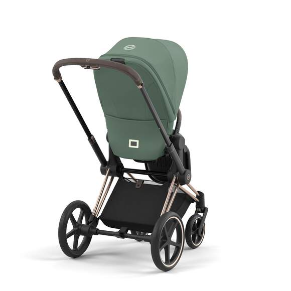e-Priam עגלת תינוק חשמלית Leaf Green רוזגולד