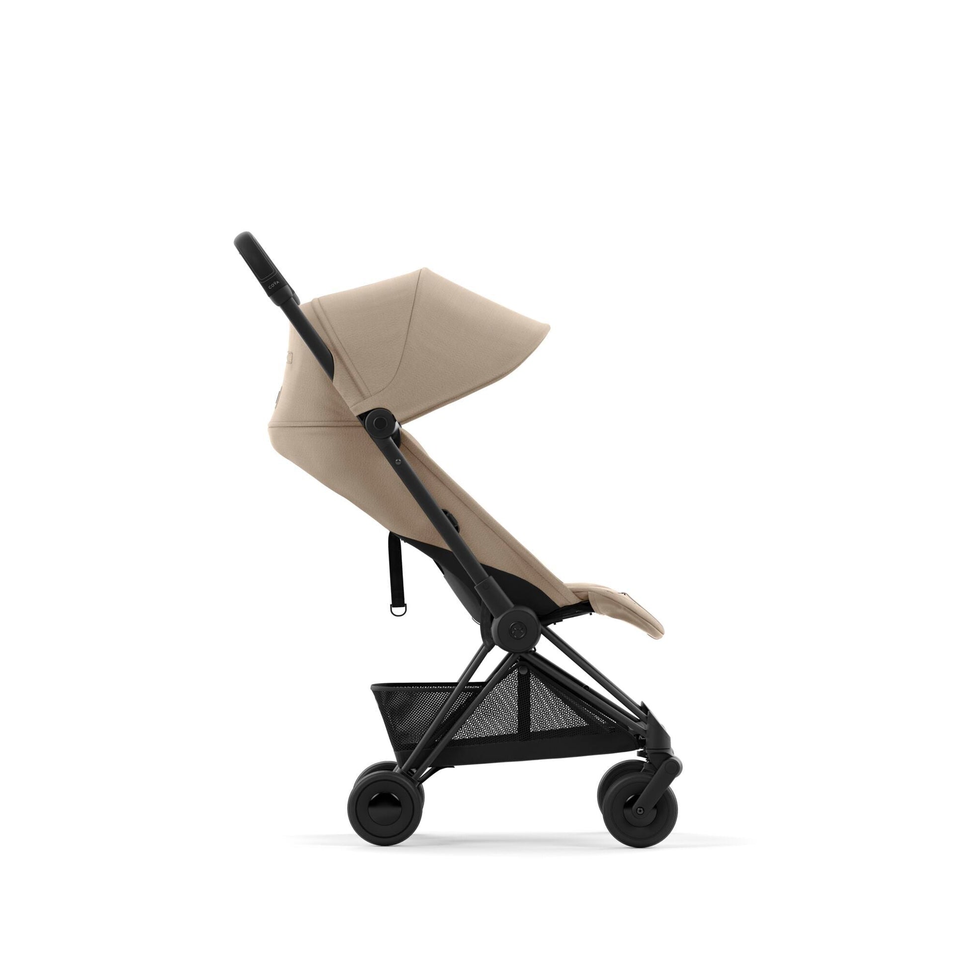 עגלת תינוק Coya שחור מט Cozi Beige