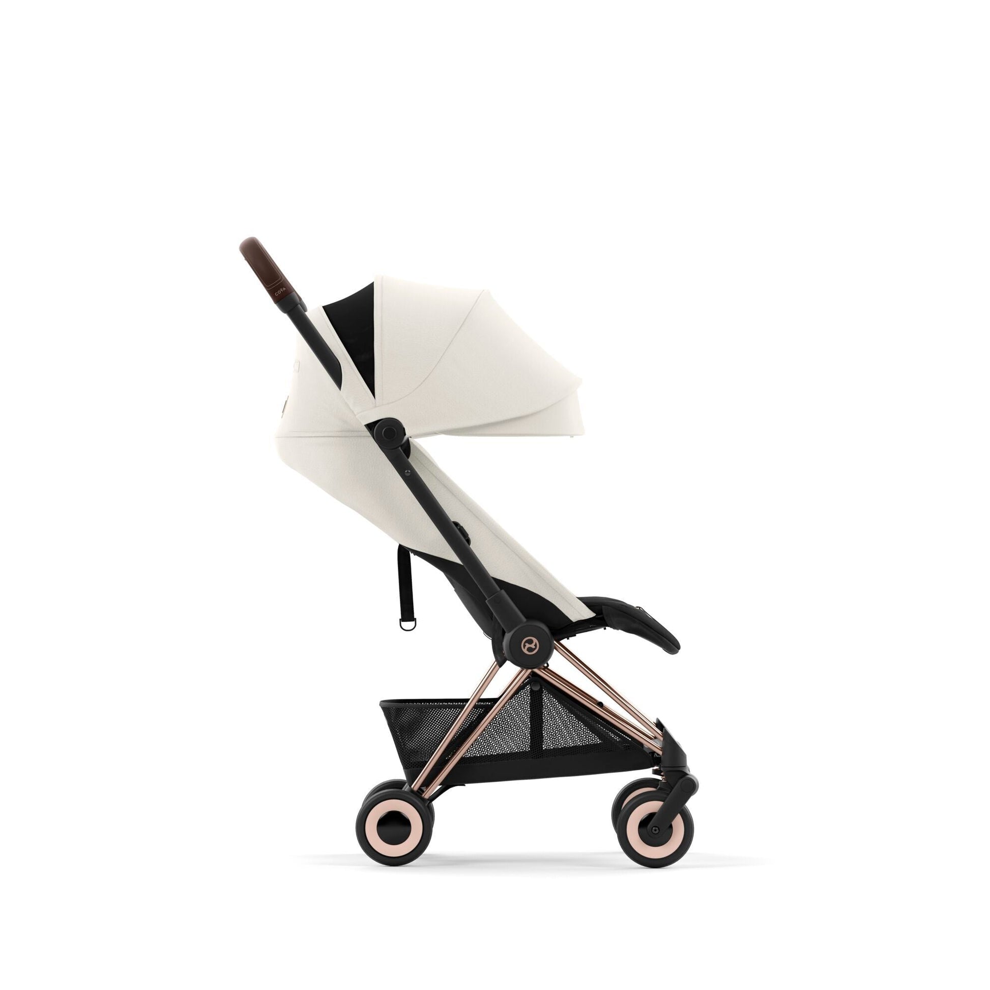 עגלת תינוק Coya רוזגולד off white