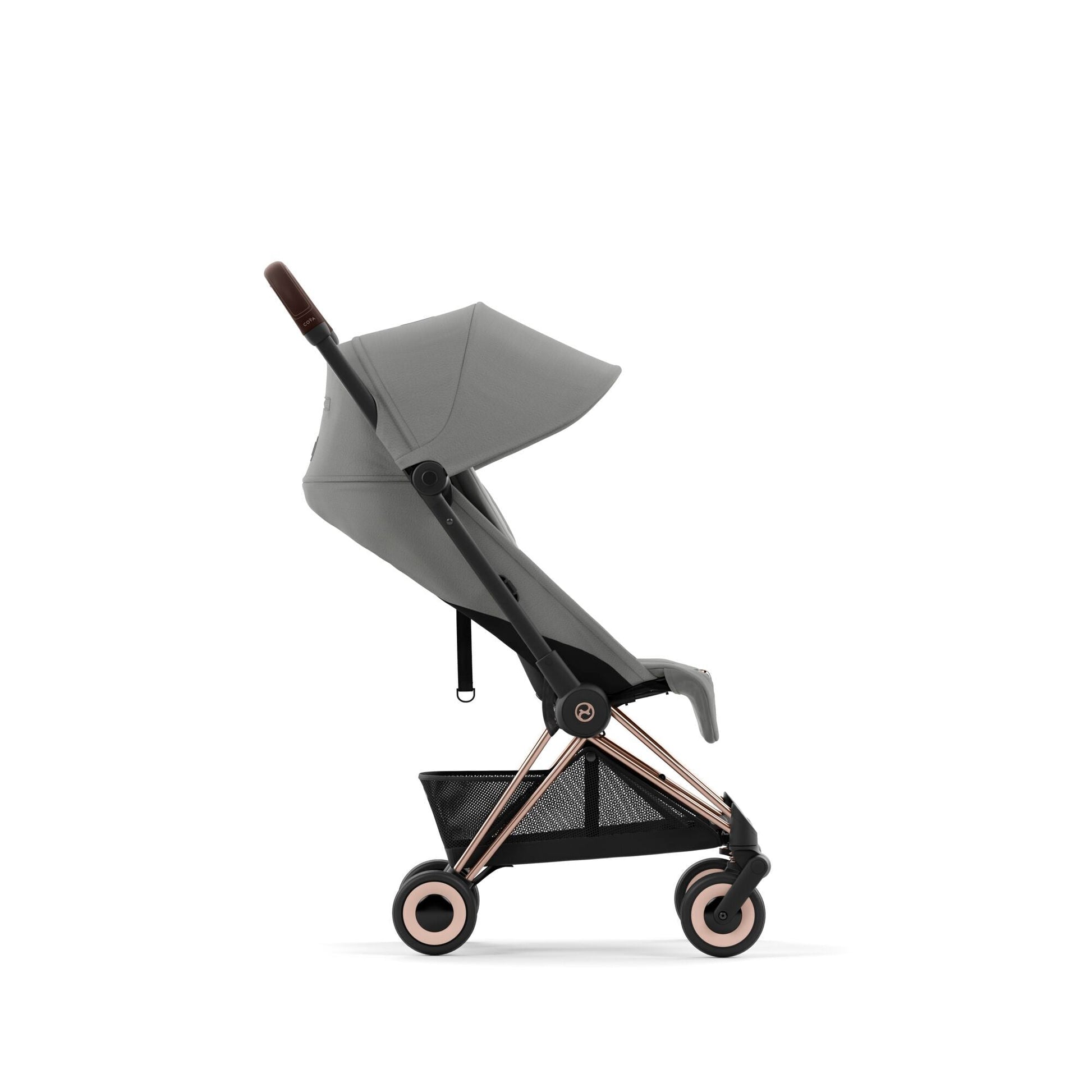 עגלת תינוק Coya רוזגולד Mirage Grey