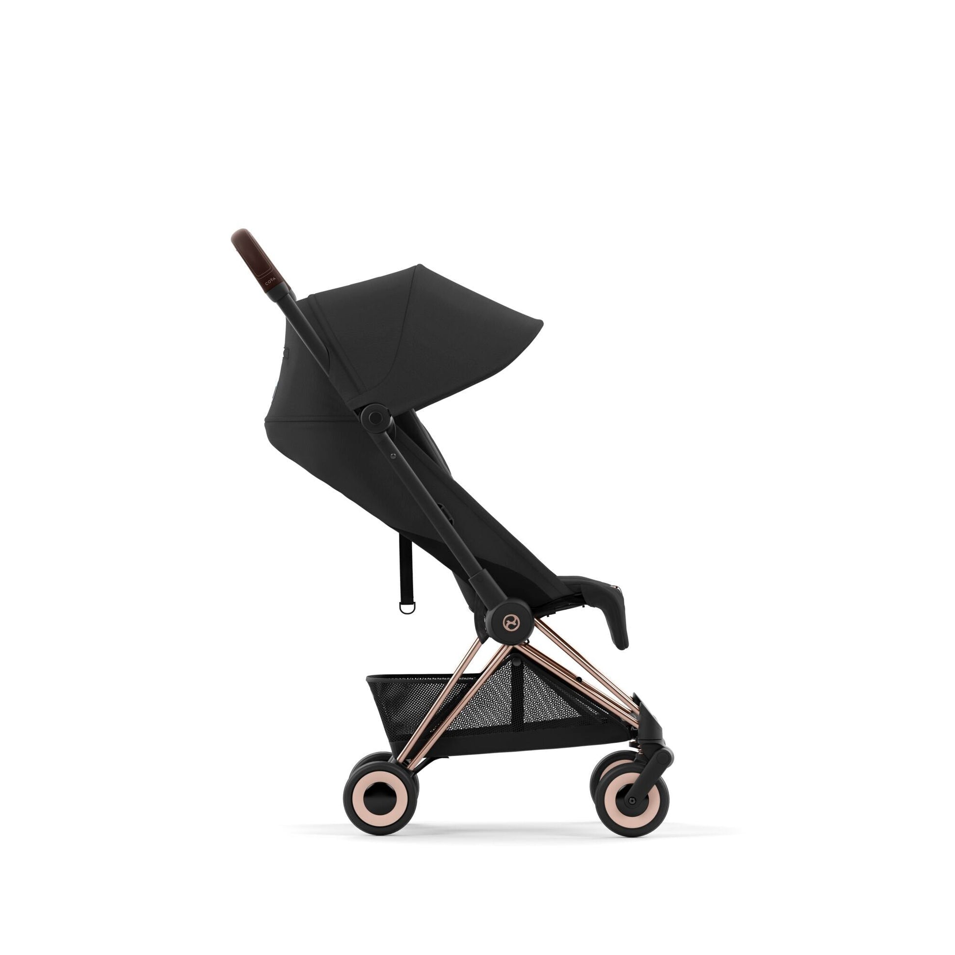 עגלת תינוק Coya רוזגולד sepia black