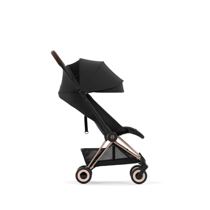 עגלת תינוק Coya רוזגולד sepia black