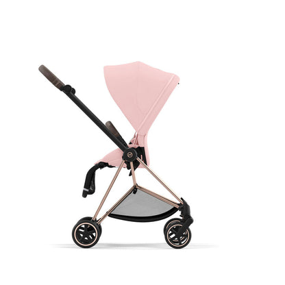עגלת תינוק Mios 3 Peach Pink עם שלדה רוזגולד