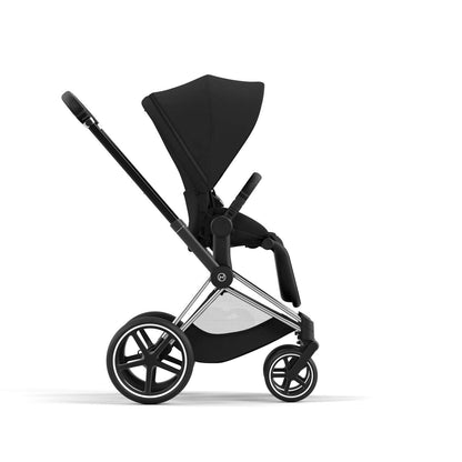 עגלת תינוק Priam 4 Sepia Black עם שלדה כרום שחור