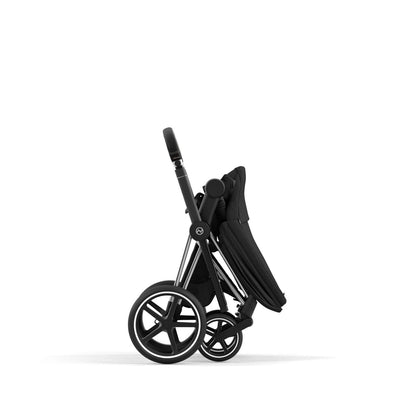 עגלת תינוק Priam 4 Sepia Black עם שלדה כרום שחור