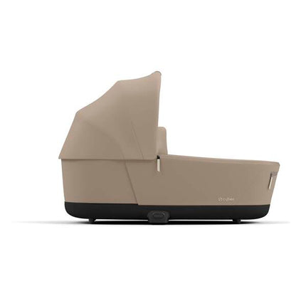 עגלת תינוק Priam 4 Cozy Beige עם שלדה שחור מט