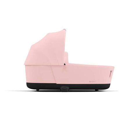 עגלת תינוק Priam 4 Peach Pink עם שלדה שחור מט