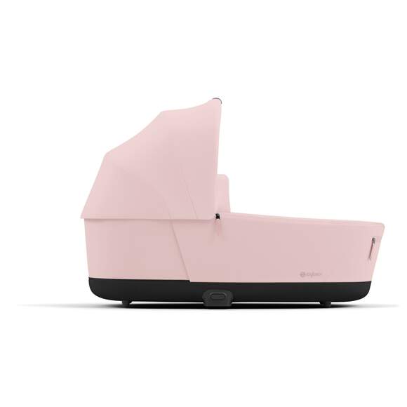 עגלת תינוק Priam 4 Peach Pink עם שלדה כרום חום