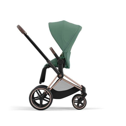 e-Priam עגלת תינוק חשמלית Leaf Green רוזגולד